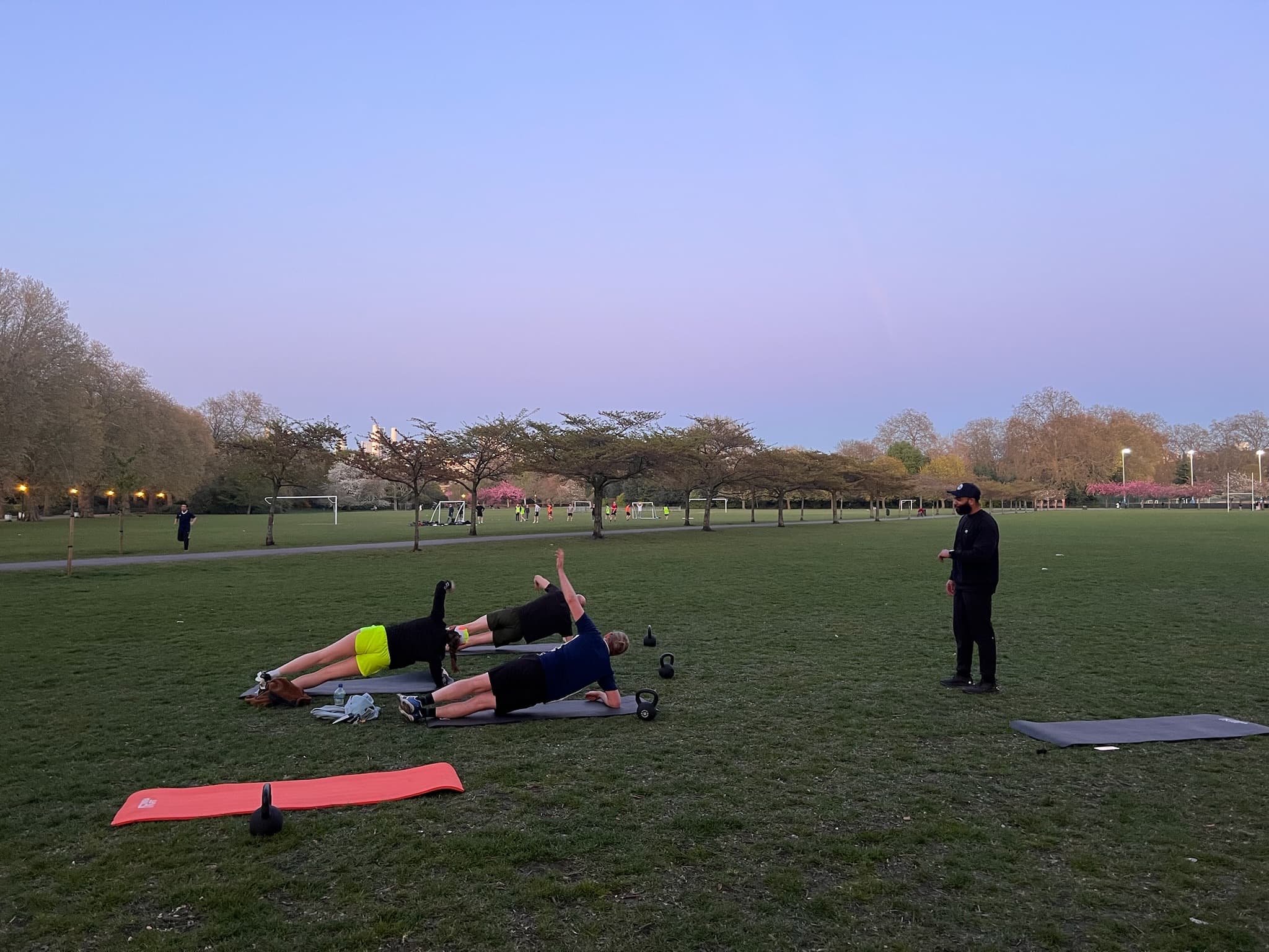 Jove Club training session in London