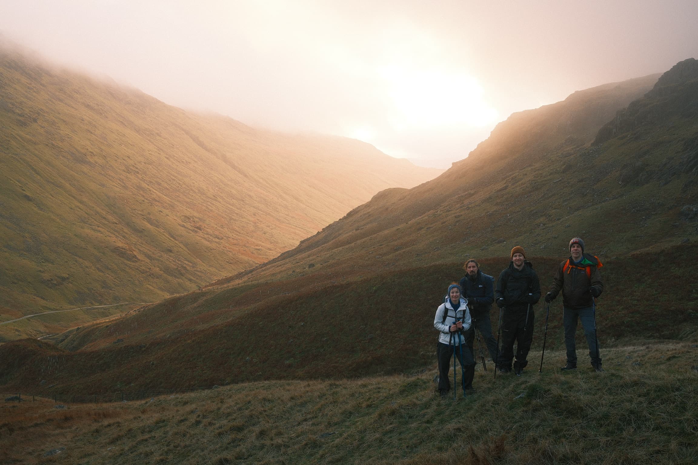 Jove Club group hiking in the Lake District